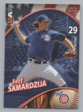 Jeff Samardzija 2009 DAV Iowa Cubs Minor League Baseball Card