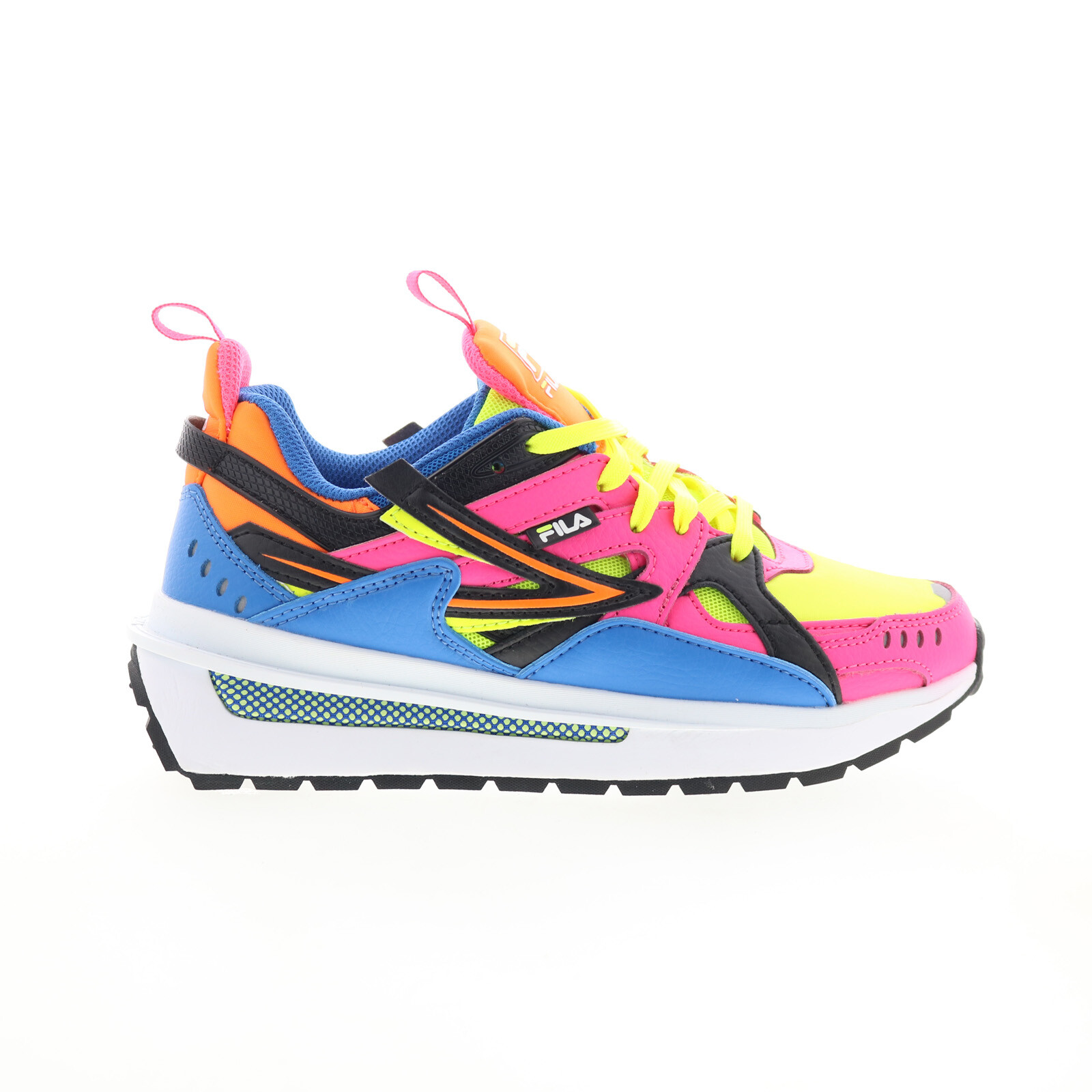 Fila Sandenal Womens Pink Leather Lifestyle Sneakers Size 5.5