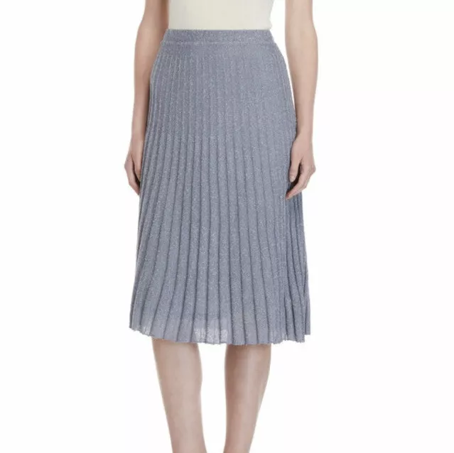 Grey pleated skirt 6x6 cheap