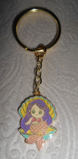 MERMAID IN CLAM KEYCHAIN