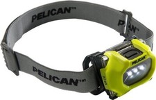 Pelican 2745 LED Headlight/Headlamp Yellow Gen 2, Batteries Included