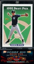 1992 Topps Draft Pick DEREK JETER ROOKIE CARD #98 SUPER CLEAN W/MAG YANKEES HOF