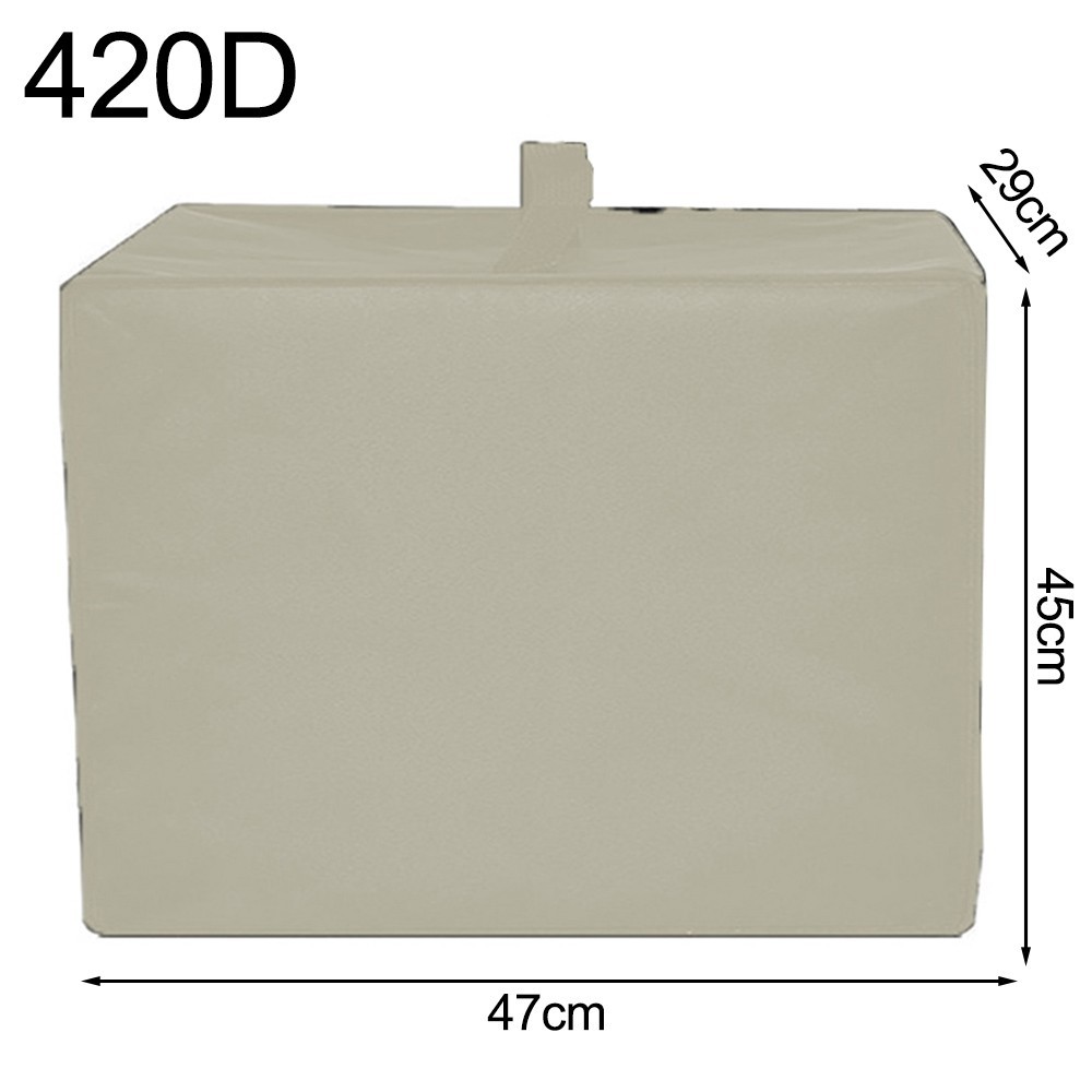 Oxford Cloth Frying Pan Lid Water Resistant Dust Protection 47x45x29cm thumbnail 3