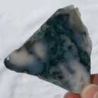 GREEN MOSS AGATE SLAB ~ 116 grams / rough agate jasper mineral rock India cab — photo 6