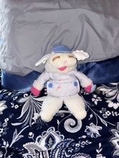 Vintage 1990 Shari Lewis Baby Lamb Chop Hand Puppet