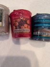 Yankee Candle Votive Lot- 3 Silver Birch, Mandarin Cranberry, Turquoise Sky — photo 4