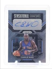 CHARLIE WARD 2022-23 PANINI PRIZM SENSATIONAL SIGNATURES KNICKS AUTO Q5194