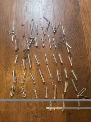 Vintage 42 Aluminum Curlers Hair