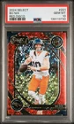 2024 Select Bo Nix Red Disco Prizm #01/49 PSA 10 Gem Mint Rookie