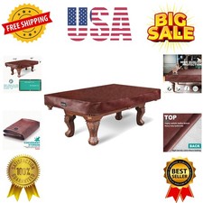 Pool Table Cover, Heavy Duty Leatherette Bill...
