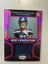 JAXSON SMITH-NJIGBA Rookie Patch 55/299 2023 Certified PINK NEW GENERATION