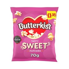 Butterkist Popcorn 15 x 70g  Sweet  PMP