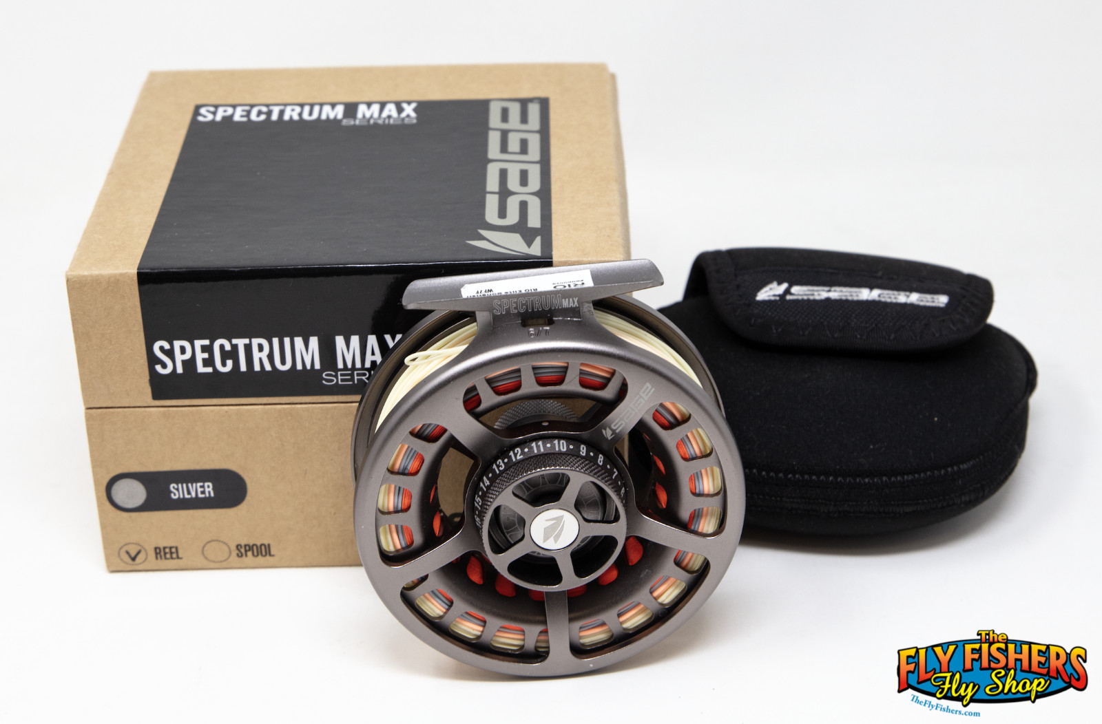 Sage Spectrum Max 6/7 Silver 6-7wt Fly Fishing Reel