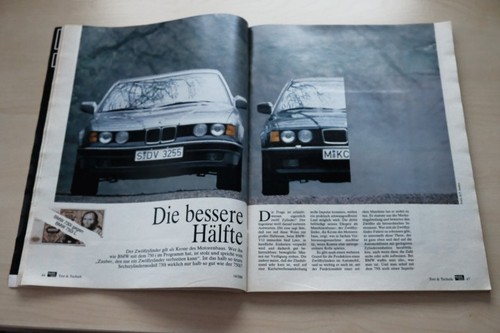 Auto Motor Sport AMS 14/1988 BMW 730i E32 mit 188PS besser als...?