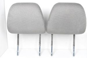 2011-2017 Honda Odyssey Front Row Gray Cloth Left Right Headrest Set Pair OEM