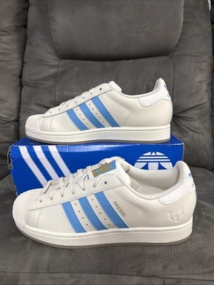 New Adidas X Lionel Messi Superstar Shell Toe Argentina JQ1256 Men's Size 9.5