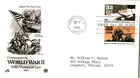 US FDC First Day Cover 1995 World War II Germany Surrenders Iwo Jima