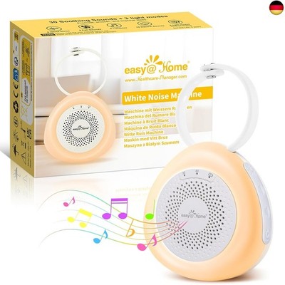 Easy@Home Mini-Gerät mit weißem Rauschen, für Babys, Erwachsene, Kinder, Sc