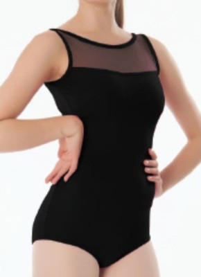 Grishko Tank Leotard Unitard Black SM Ballet Dance Flamenco Yoga Pilates