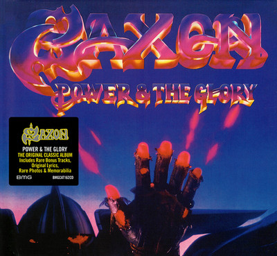 Saxon ~ Power & The Glory (1983) HARDCOVER MEDIABOOK CD 2018 BMG    NEW   