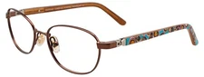 EASYTWIST ET977 Eyeglasses Eye Glasses 010 Satin Brown Authentic New 46mm Unisex