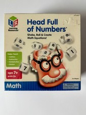 New Factory Sealed Learning Resources Head Full of Numbers Math Game