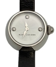 MARC JACOBS MJ1430 Ladies Watch Analog Round White Silver Simple classic