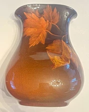 1901 Rookwood - Lenore Asbury Standard Glaze Pinched Rim Vase, #883E, 6.25"