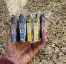 Epson 702XL Color Ink 5 Pk Cartridges 2 Yellow 1 Magenta 2 Cyan New Sealed
