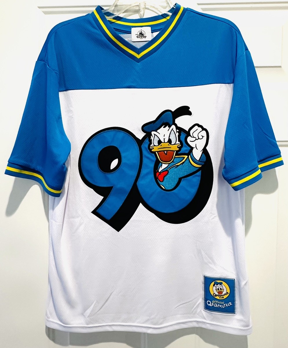 【美品】ドナルド 90周年 スピリットジャージー 完売品 スピジャ ディズニー Disney Donald Duck 90th Anniversary Spirit Jersey Adult Size S New