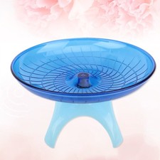  1Pc Flying Saucer Wheel Non Run Disc for Hamsters Hedgehogs Small Pets Exercise