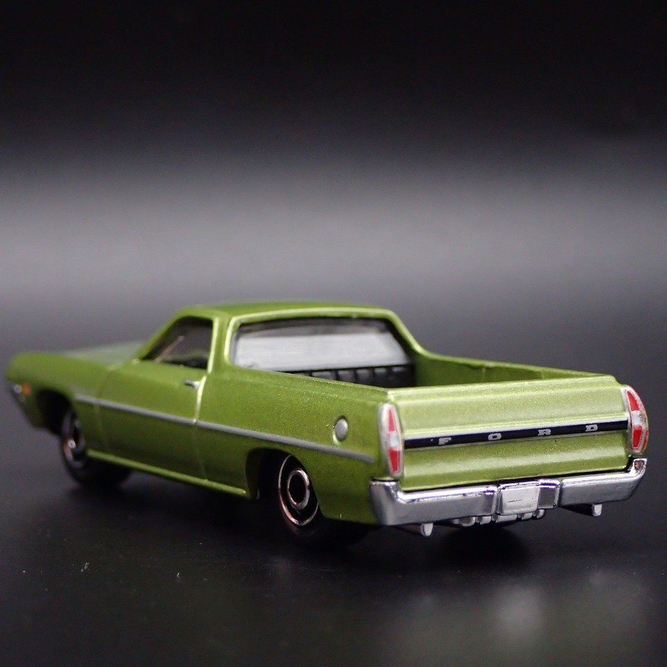 1970 70 FORD RANCHERO PICKUP TRUCK GREEN 1:64 SCALE DIORAMA DIECAST ...