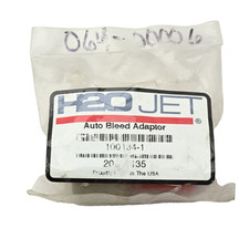 H2O Jet 100134-1 Auto Bleed Adapter, Bleed Down Valve, Flow 60k, Flow B-5975-1