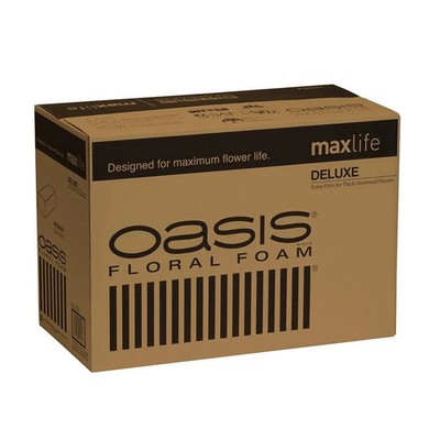 OASIS Deluxe Floral Foam Bricks - MaxLife Floral Foam - Wet Floral 6, 8, 48 Pack