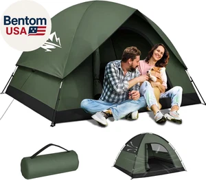 Tentes pour Camping 2/3 Personne avec Rainfly - Camping Tente Imperméable Ea Windproof