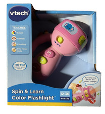 VTech Spin Learn Color Flashlight Educational Baby Learning Toy 12-36 Months