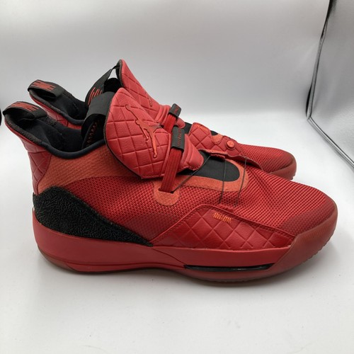 Nike Air Jordan XXXIII Shoes Mens US 10 Red Basketball Sneakers BV5072-600 - 第 4/11 張圖片
