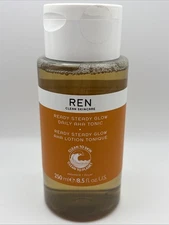 NEW! REN STEADY GLOW DAILY AHA TONIC 8.5OZ/250 ML - FULL SIZE/FREE SHIP!
