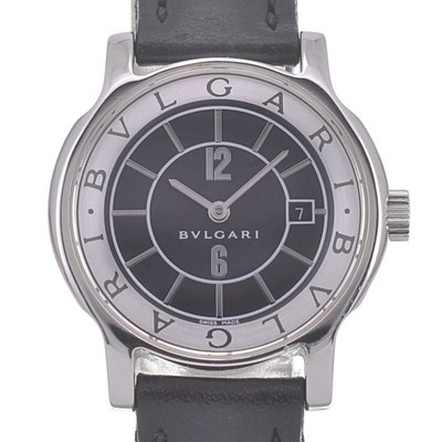 discount BVLGARI Solo tempo ST29S Date black Dial Ladies Watch  #141909