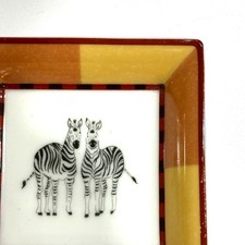 Hermes Mini Porcelain Tray Ashtray Africa Ora...