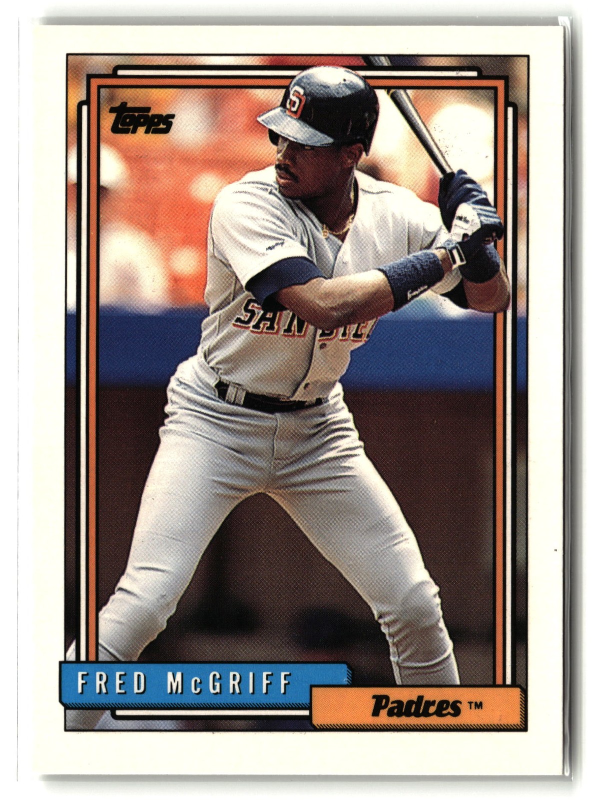 Fred McGriff #660 (Baseball Cards 1992 Topps) — is it worth grading?