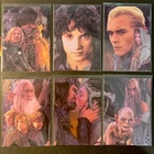 Lord of the Rings Masterpieces II Card Etched Foil Set 1-6