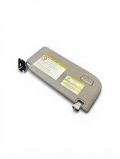 2020-2022 Ford F250 Left Driver Sun Visor W Homelink Gray Cloth Oem