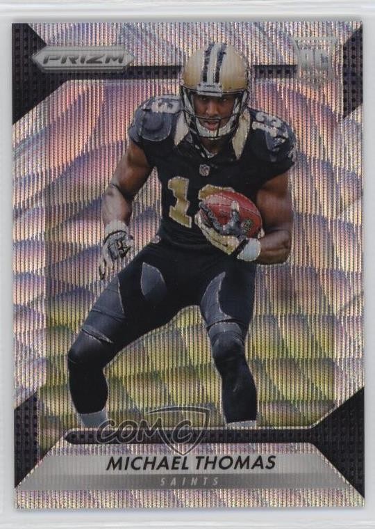 2016 Panini Prizm Rookie Blue Wave Prizm 81/149 Michael Thomas #230 0v0