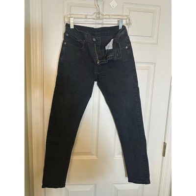 Levi s 512 Slim fit taper skinny in black w29L32