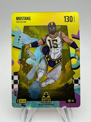 Bo Jackson Battle Arena MUSTANG NIKOLA JOKIC 80's Rad Battlefoil Ice #RAD400