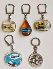 LOT PORTE-CLÉ BOURBON - CAMION BERLIET - ANNÉE 60 - MADE IN FRANCE