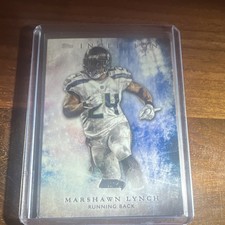 Topps Inception 2015 Marshawn Lynch Seattle Seahawks NFL Base Set #46 Card