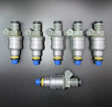 93-95 Jeep Grand Cherokee Upgrade 4.0l 4-hole Bosch Set Of 6 Fuel Injectors