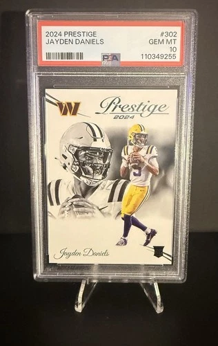 2024 Panini Prestige - Rookies Jayden Daniels #302 (RC) PSA 10